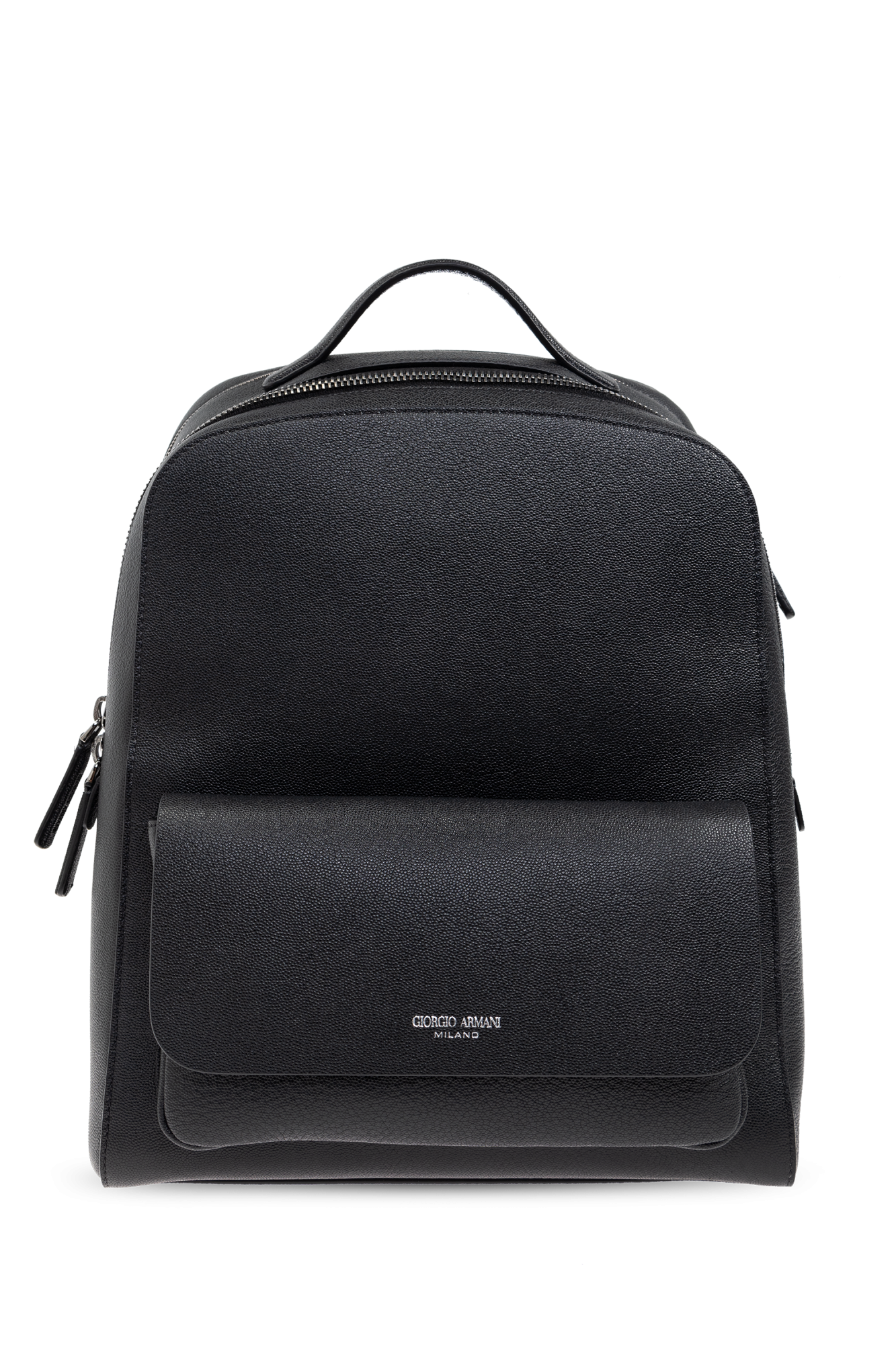 Giorgio Armani Leather backpack | Men's Bags | Vitkac